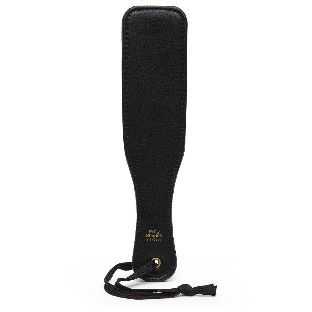 BOUND TO YOU - SMALL LEATHERETTE SPANKING PADDLE 