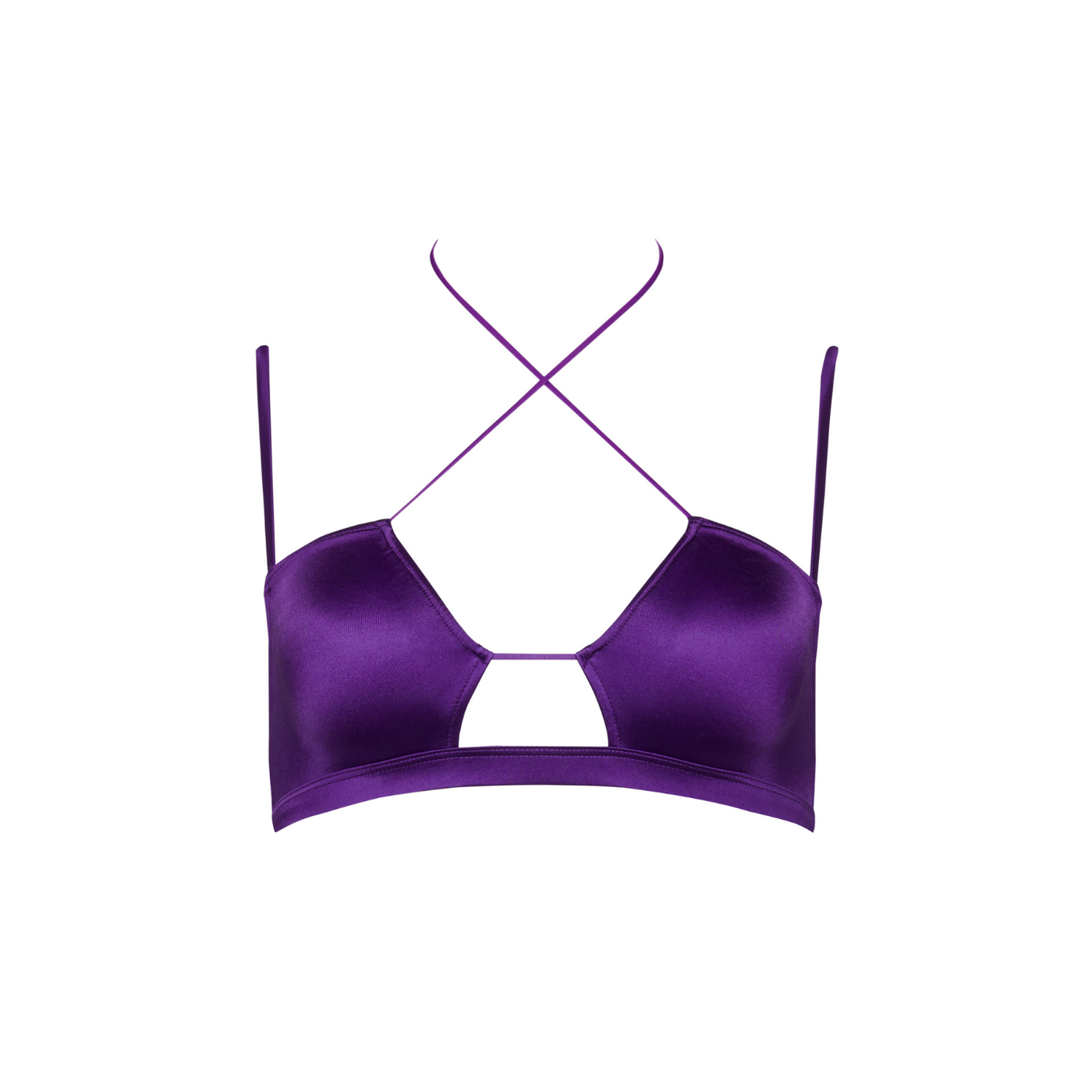 MAISON CLOSE - BRALETTE GLOW PLUM