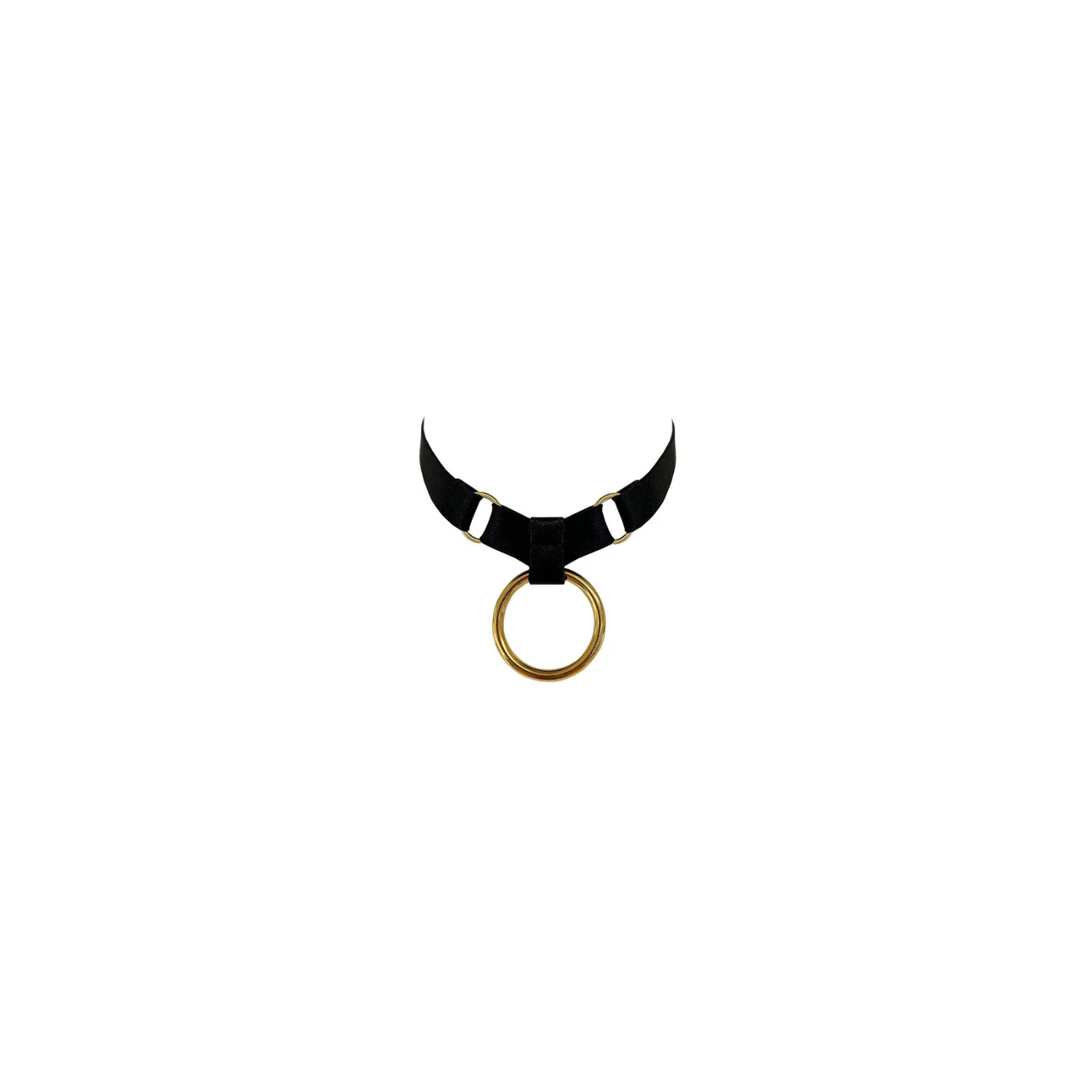 BORDELLE - BLACK RING COLLAR