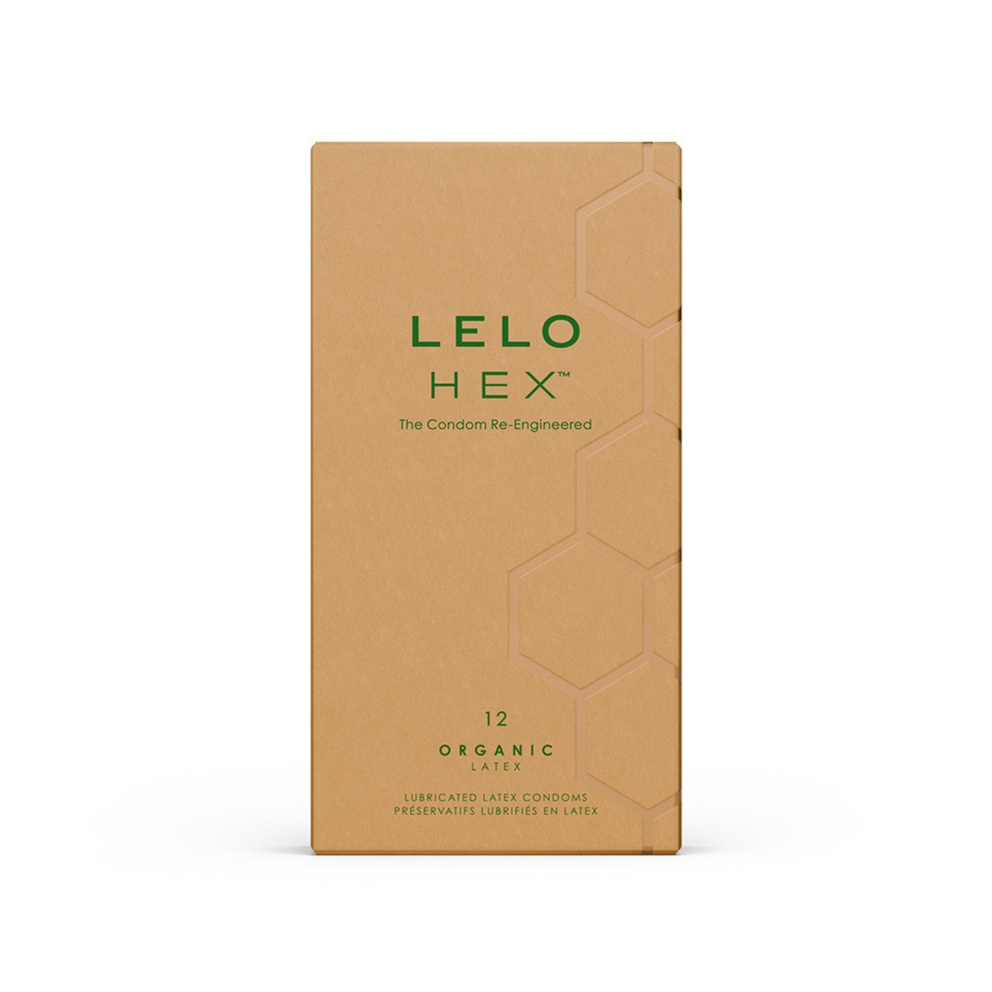 LELO - LATEX CONDOMS HEX 12 ORGANIC