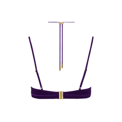 MAISON CLOSE - BRALETTE GLOW PLUM