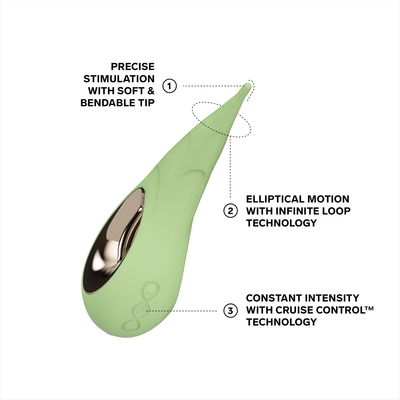 LELO - DOT CRUISE STIMOLATORE ESTERNO PISTACCHIO