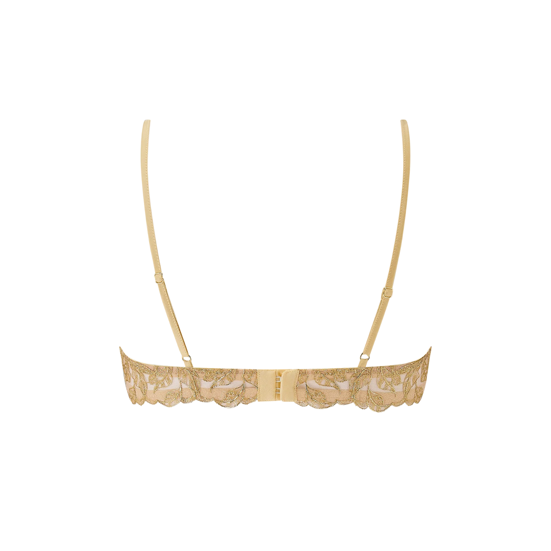 COCO DE MER - LIORA REGGISENO APERTO DORATO