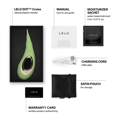 LELO - DOT CRUISE STIMOLATORE ESTERNO PISTACCHIO