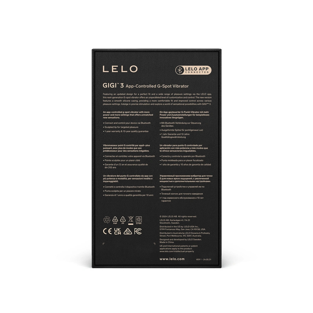LELO - GIGI 3 G-SPOT VIBRATOR WITH APP
