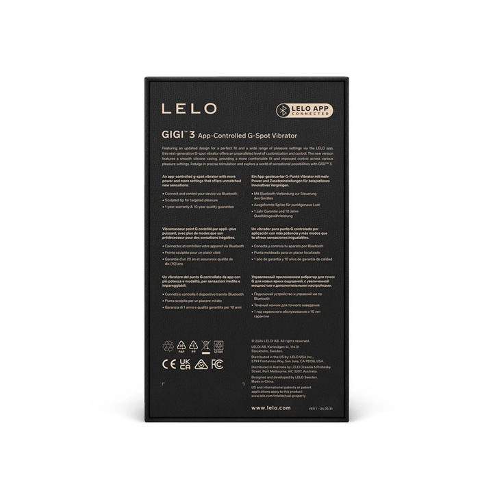 LELO - GIGI 3 G-SPOT VIBRATOR WITH APP
