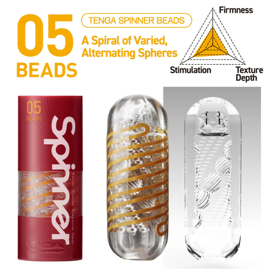 TENGA - SPINNER MASTURBATORE UOMO BEADS 05