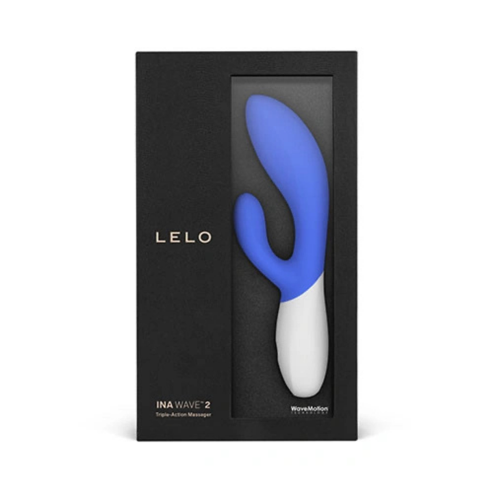 LELO - INA WAVE 2 RABBIT VIBRATOR CALIFORNIA SKY