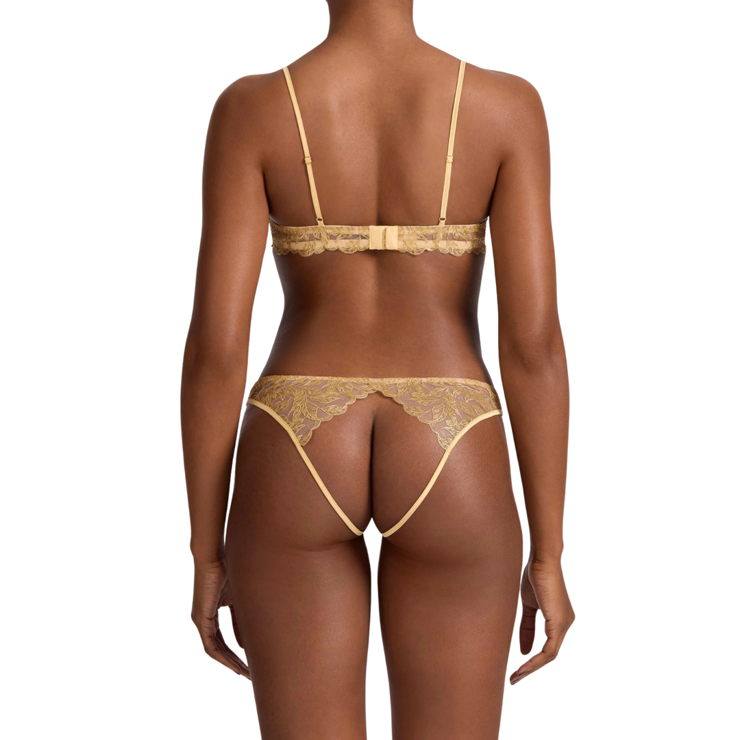 COCO DE MER - LIORA REGGISENO APERTO DORATO