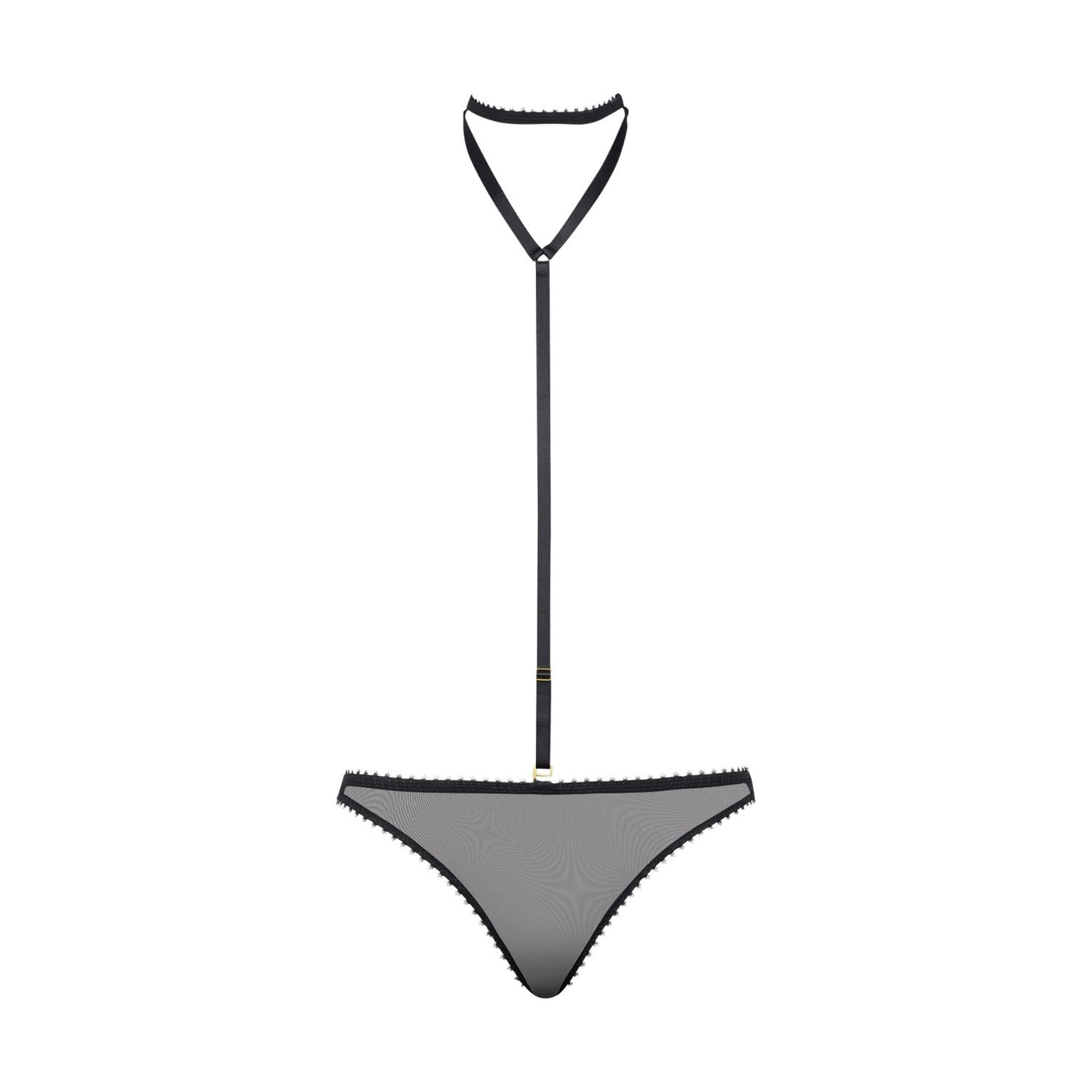 MAISON CLOSE - BRAZILIAN THONG WITH HARNESS