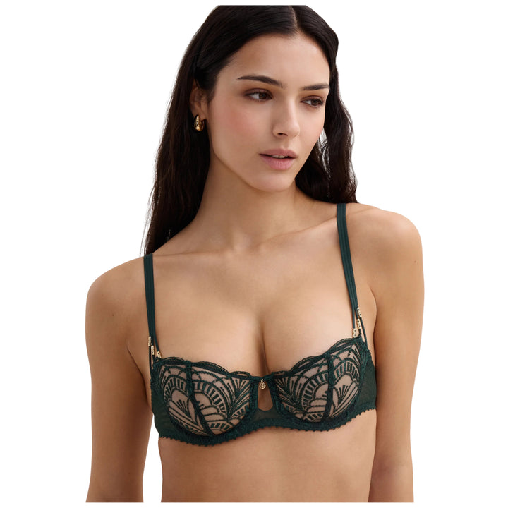AUBADE - VIBES BALCONY BRA GREEN