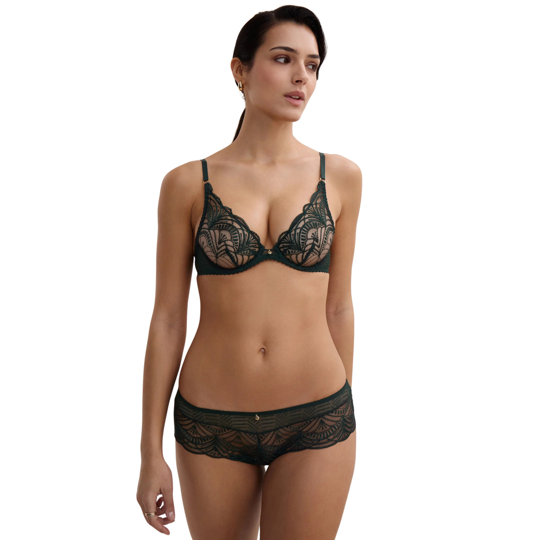 AUBADE - VIBES CHEEKY BRIEF GREEN