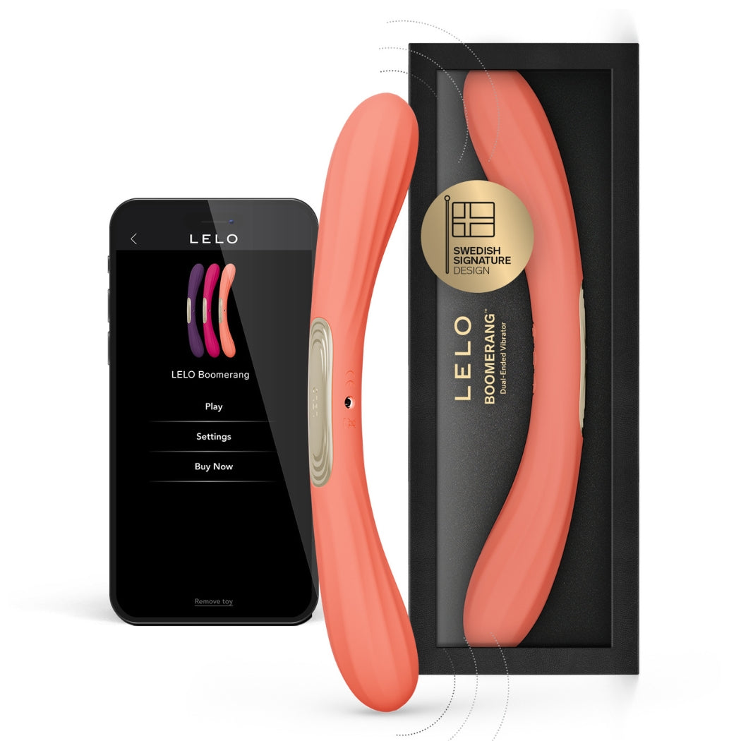 LELO - BOOMERANG CORAL RED