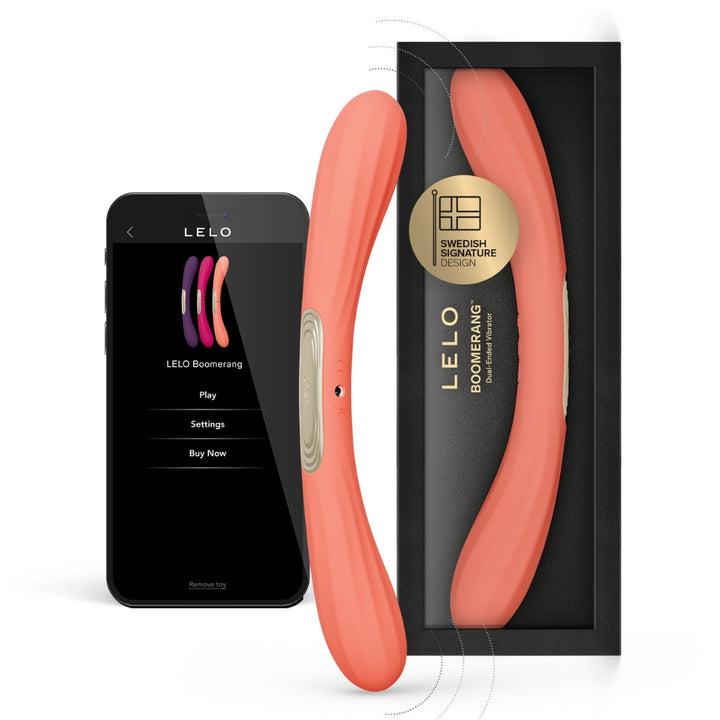 LELO - BOOMERANG CORAL RED