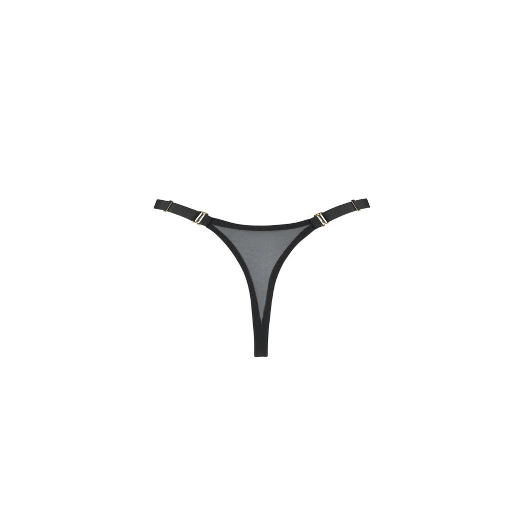 BORDELLE - TANGA ZENNA NERO