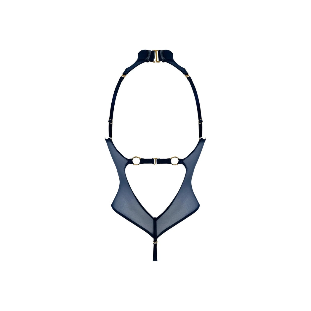 BORDELLE - HIGH NECK BODY RED
