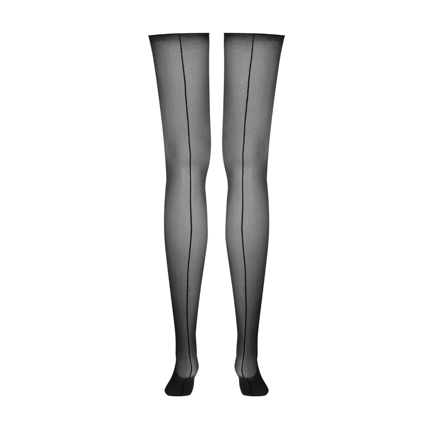 MAISON CLOSE - CALZE DA REGGICALZE CON RIGA