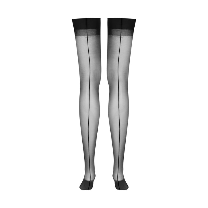 MAISON CLOSE - CALZE DA REGGICALZE CON RIGA