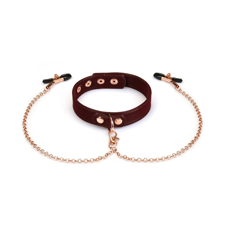 LIEBE SEELE - COLLARE CON PINZETTE CAPEZZOLI