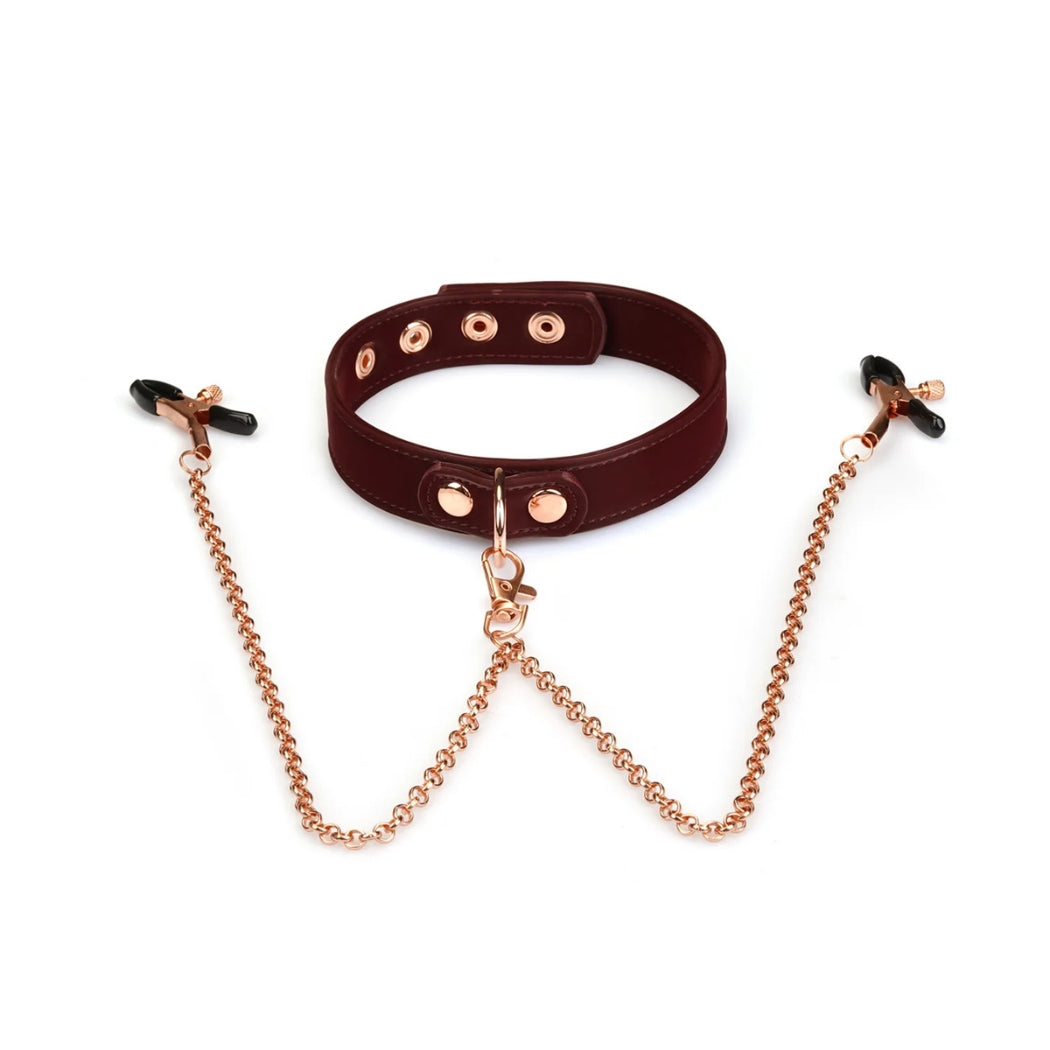 LIEBE SEELE - COLLARE CON PINZETTE CAPEZZOLI
