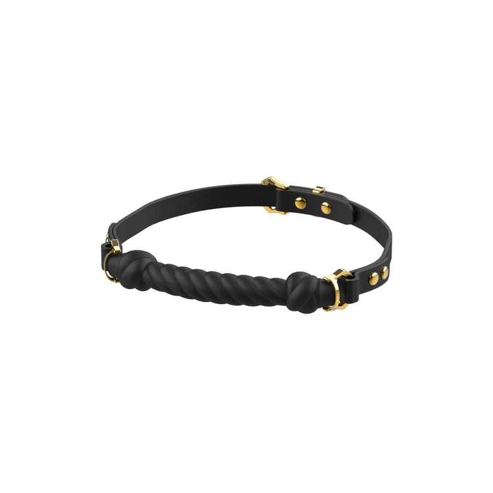 UPKO - BLACK KNOT SHAPED GAG BALL