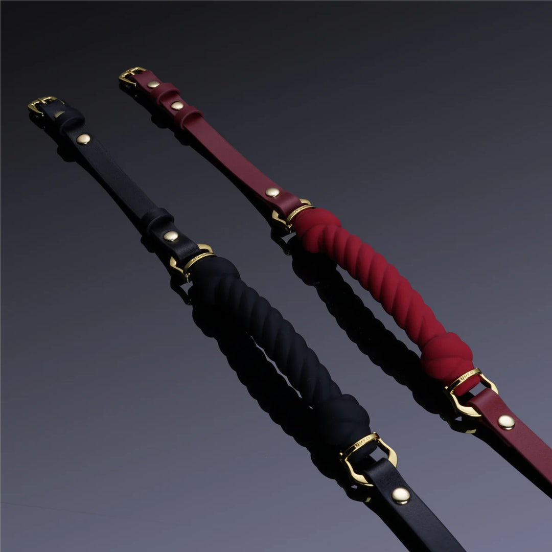 UPKO - GAG BALL A FORMA DI NODO ROSSO