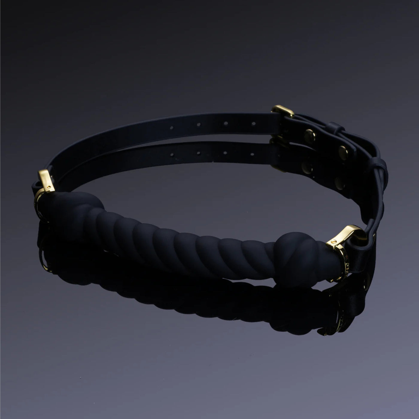 UPKO - BLACK KNOT SHAPED GAG BALL