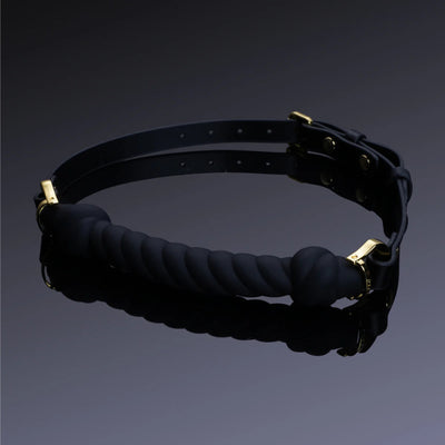 UPKO - BLACK KNOT SHAPED GAG BALL