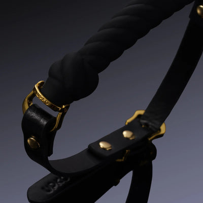 UPKO - BLACK KNOT SHAPED GAG BALL