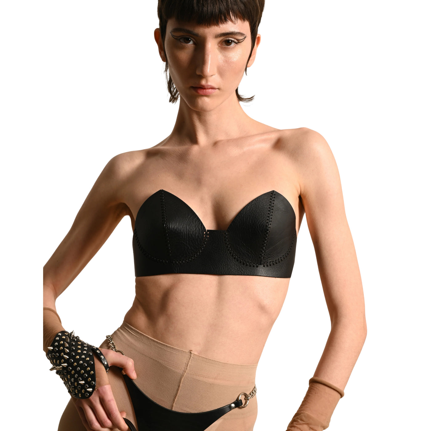 0770 - REGGISENO IN PELLE