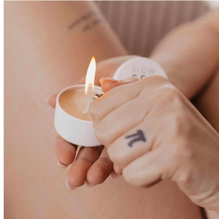 SLOW SEX - CANDELA DA MASSAGGIO AL COCCO