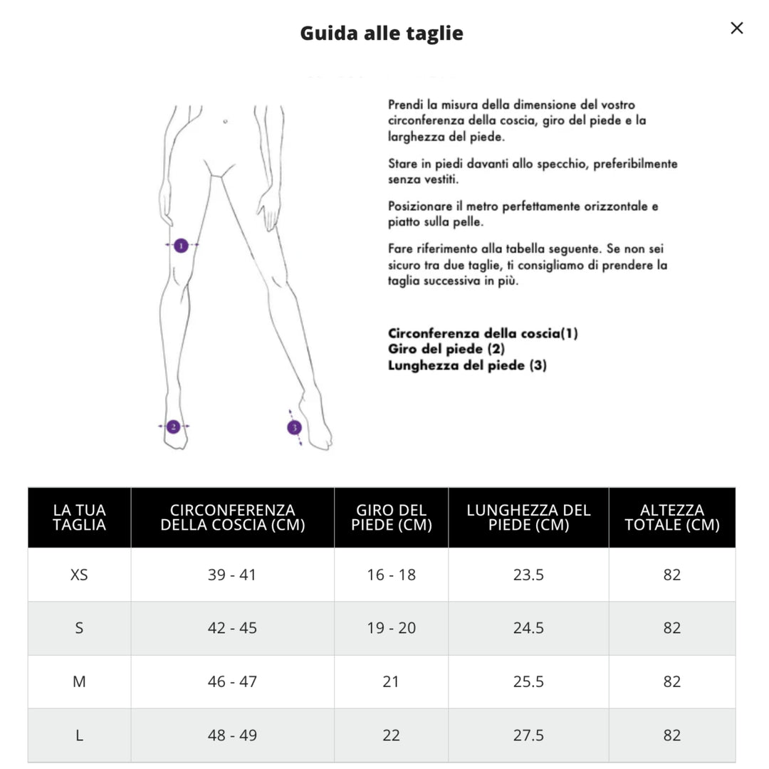 MAISON CLOSE - CALZE IN LATEX NERO