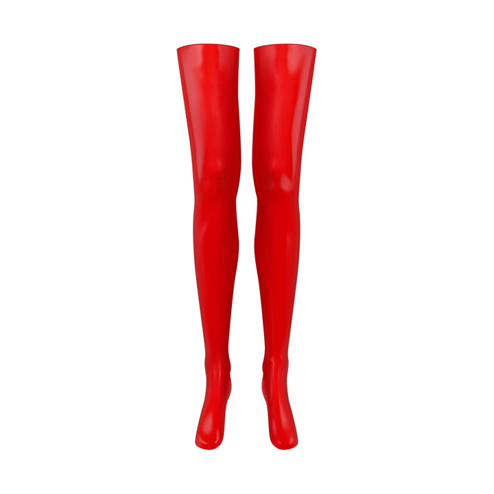 MAISON CLOSE - RED LATEX STOCKINGS