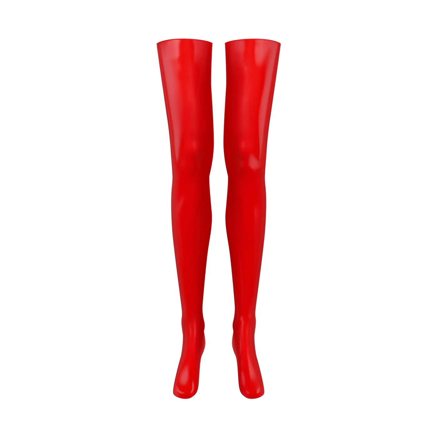 MAISON CLOSE - RED LATEX STOCKINGS