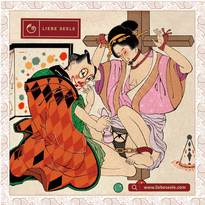 LIEBE SEELE - KINBAKU UKIYOE SCARF 68*68