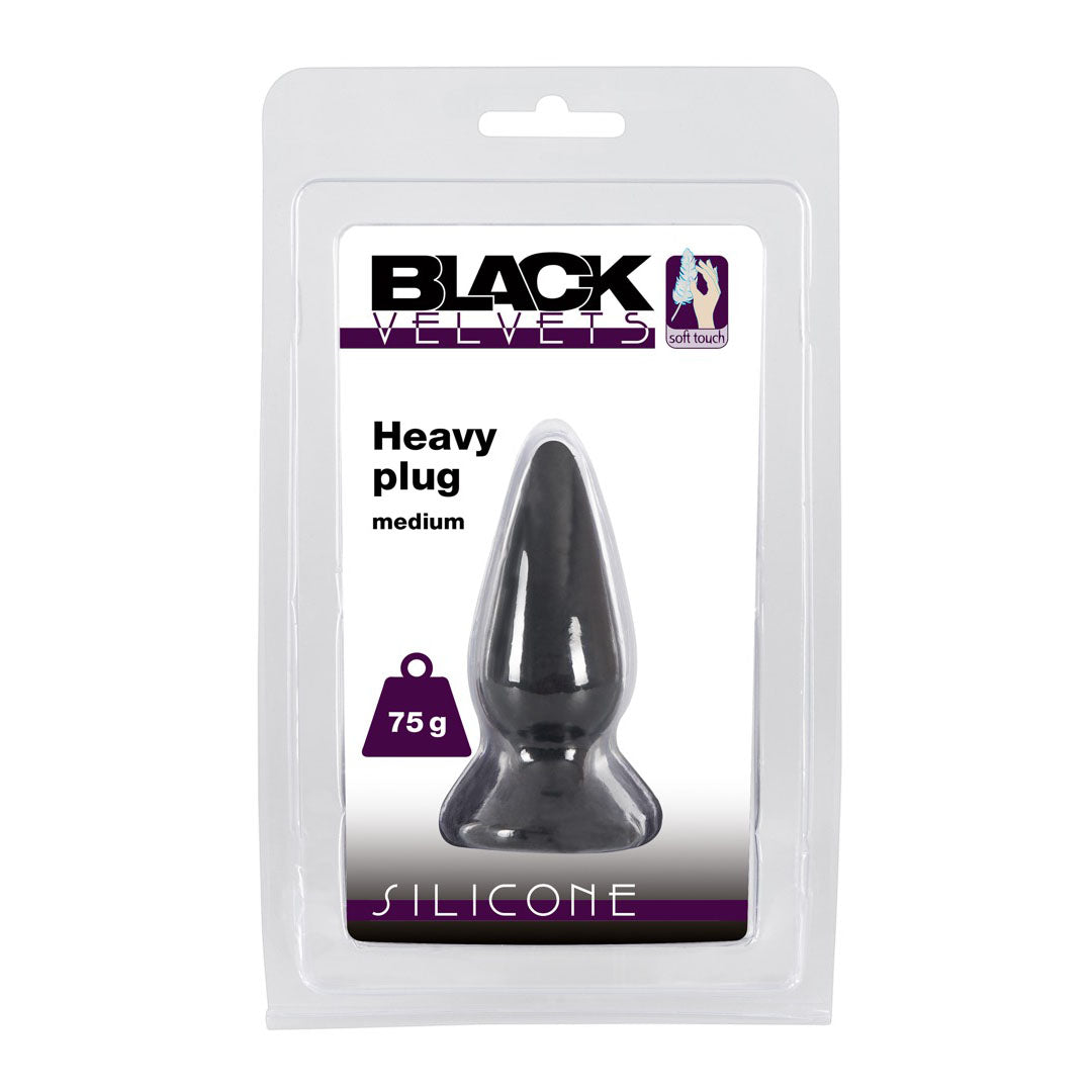 BLACK VELVETS - ANAL PLUG MEDIUM