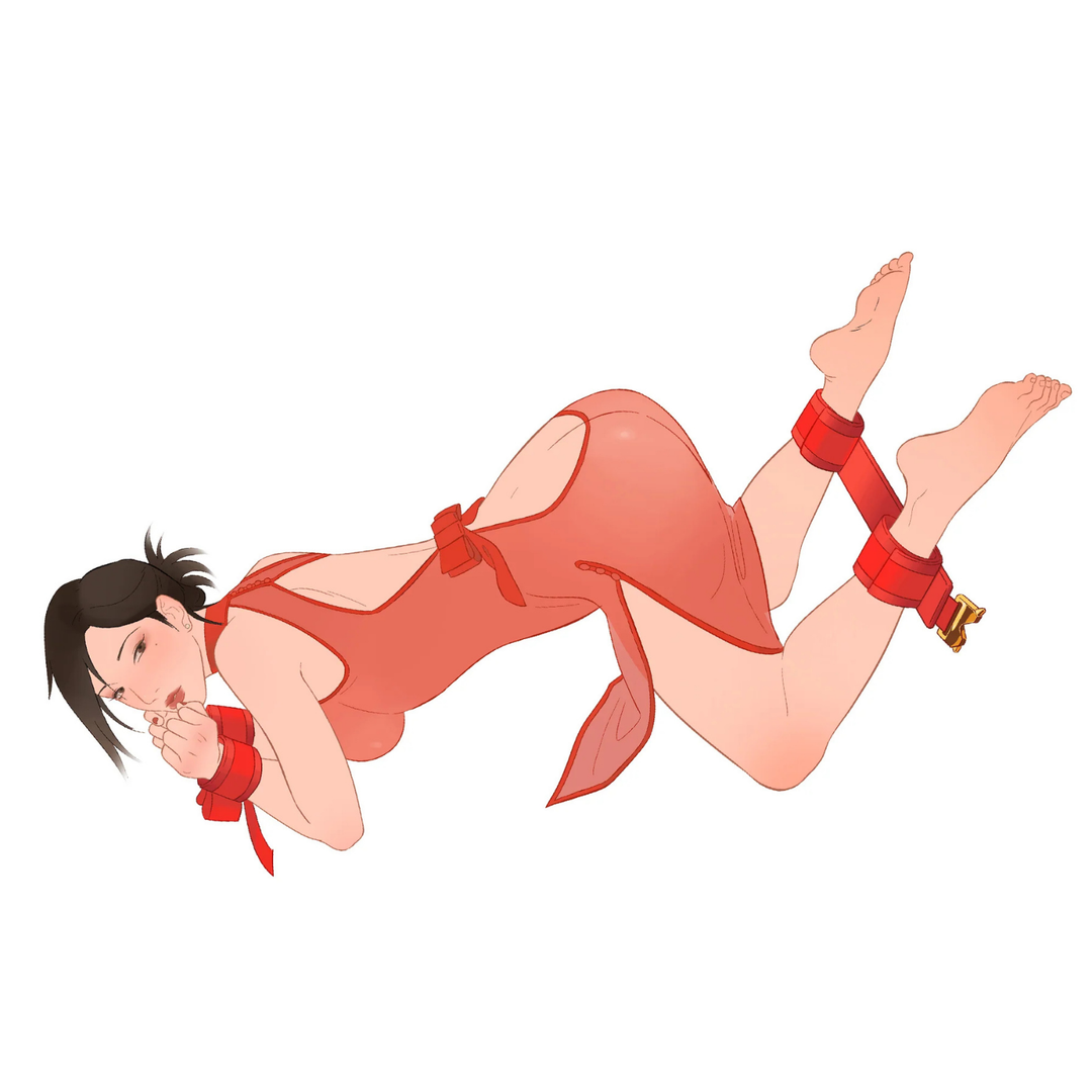 UPKO -SET CON SPREADER BAR E RESTRIZIONI PER MANI E PIEDI