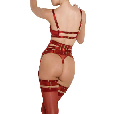 BORDELLE - REGGISENO COPPA APERTA ROSSO