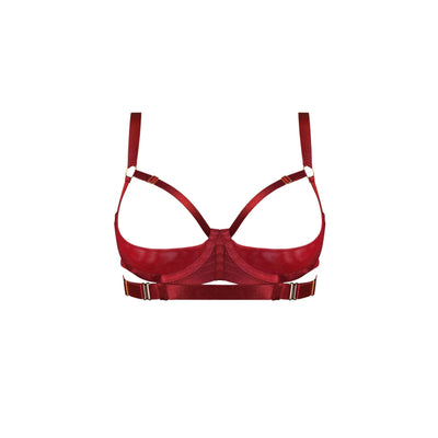 BORDELLE - REGGISENO COPPA APERTA ROSSO