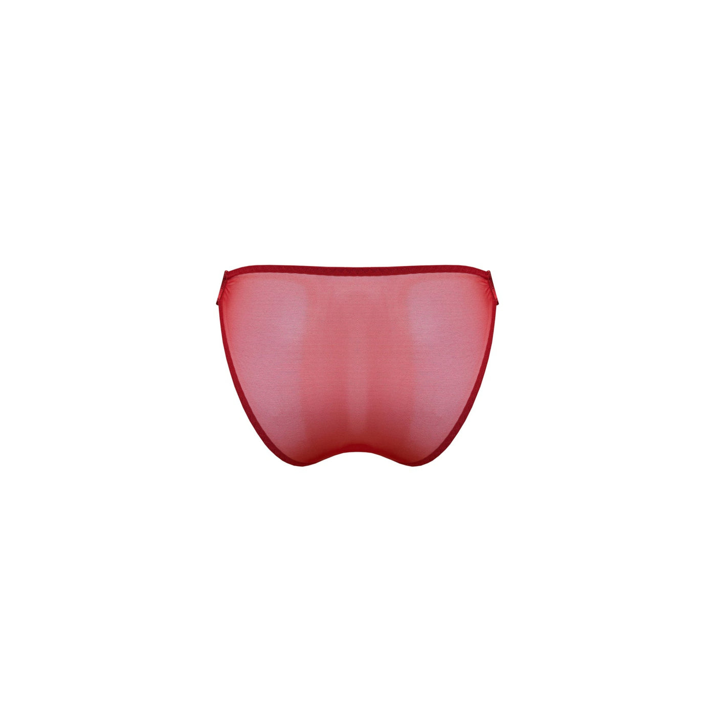 BORDELLE - SIGNATURE MESH BRIEF BURNT RED