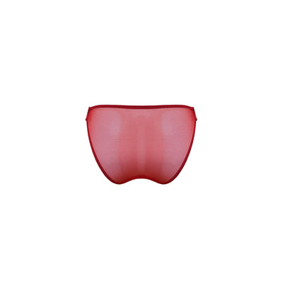 BORDELLE - SIGNATURE MESH BRIEF BURNT RED