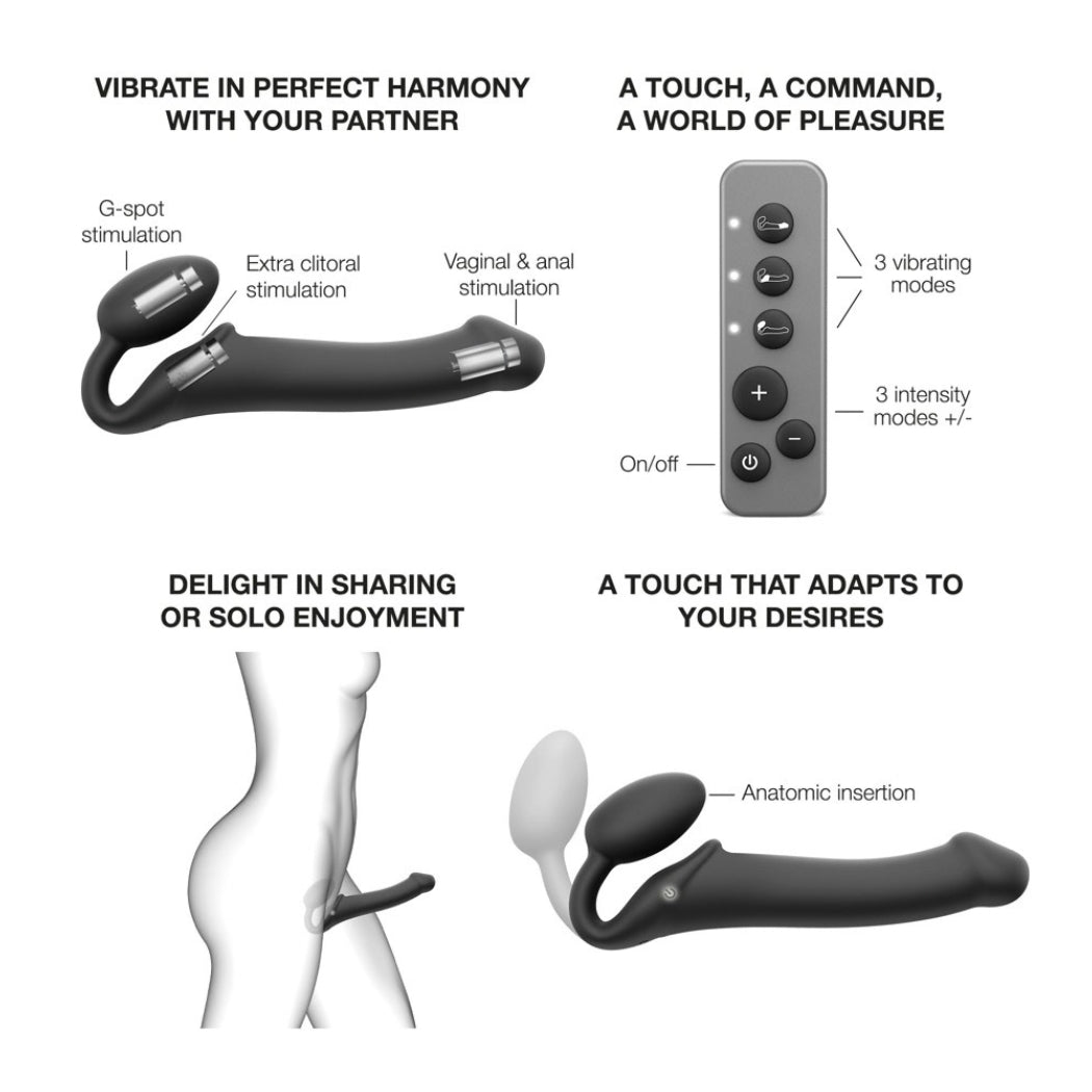 STRAP ON ME - VIBRATORE DOPPIO