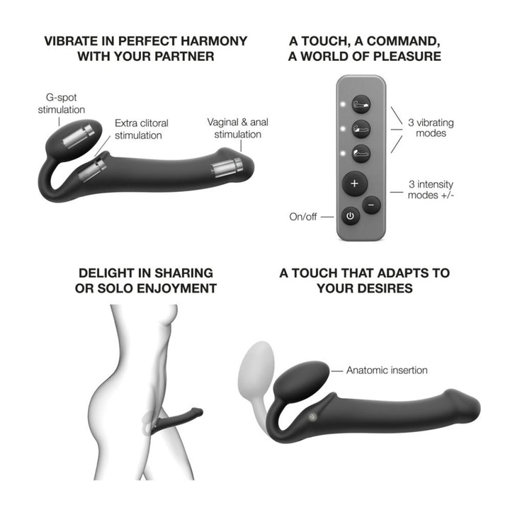 STRAP ON ME - VIBRATORE DOPPIO