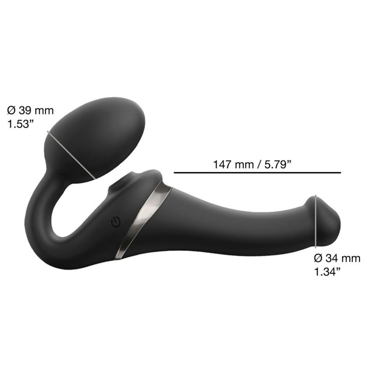 STRAP ON ME - VIBRATORE DOPPIO
