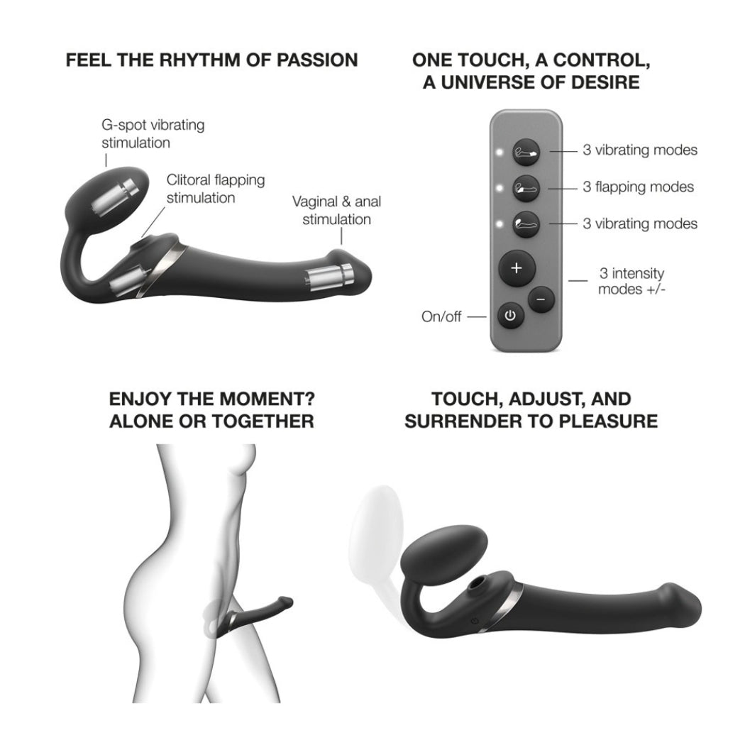 STRAP ON ME - VIBRATORE DOPPIO