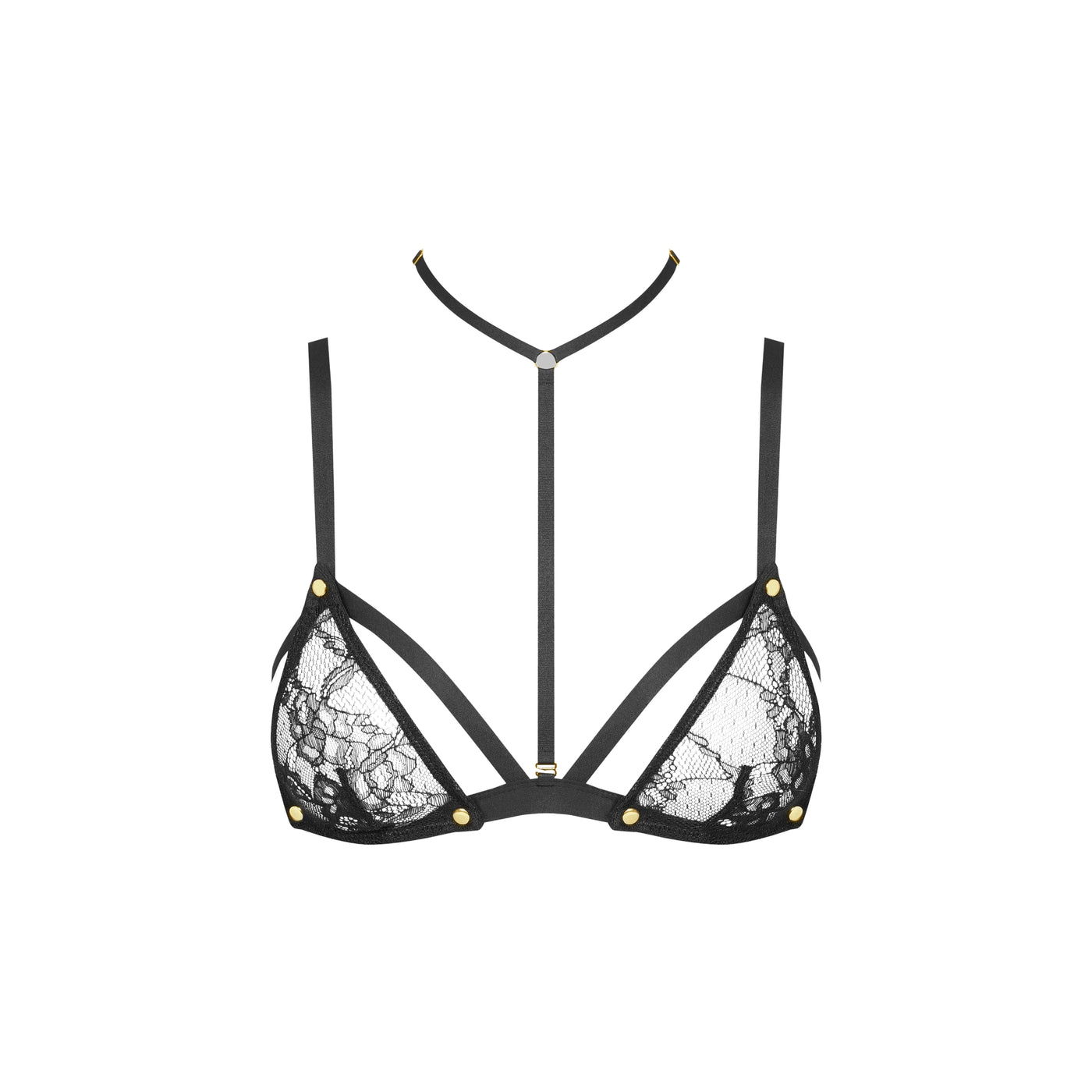 MAISON CLOSE - TRIANGLE BRA WITH HARNESS