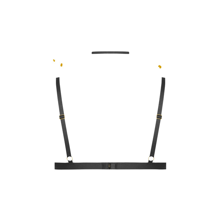 MAISON CLOSE - REGGISENO TRIANGOLO CON HARNESS