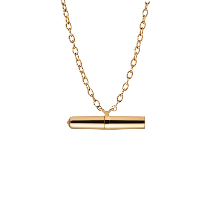 CRAVE - TEASE NEACKLACE PLACCATA ORO 24KT