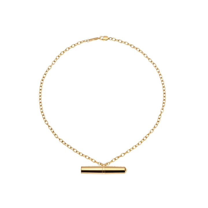 CRAVE - TEASE NEACKLACE PLACCATA ORO 24KT