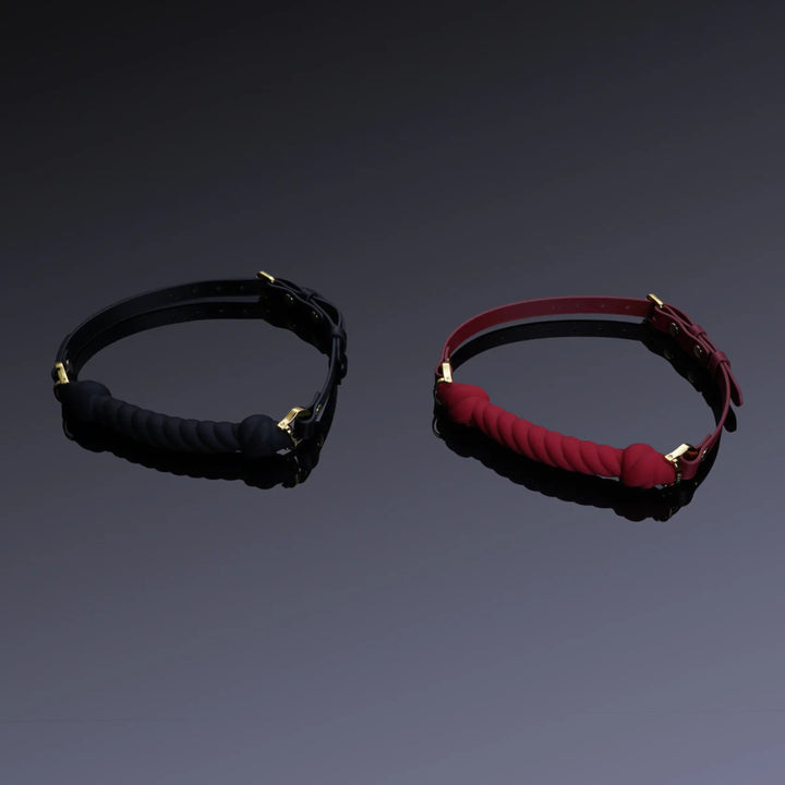 UPKO - GAG BALL A FORMA DI NODO ROSSO